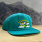 Telluride Rainbow Canvas Ball Hat - Teal