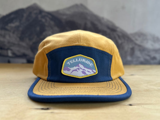 Telluride Wilson Canvas Camp Hat - Tan/Navy