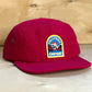 Telluride Colorado Corduroy Camp Hat - Red