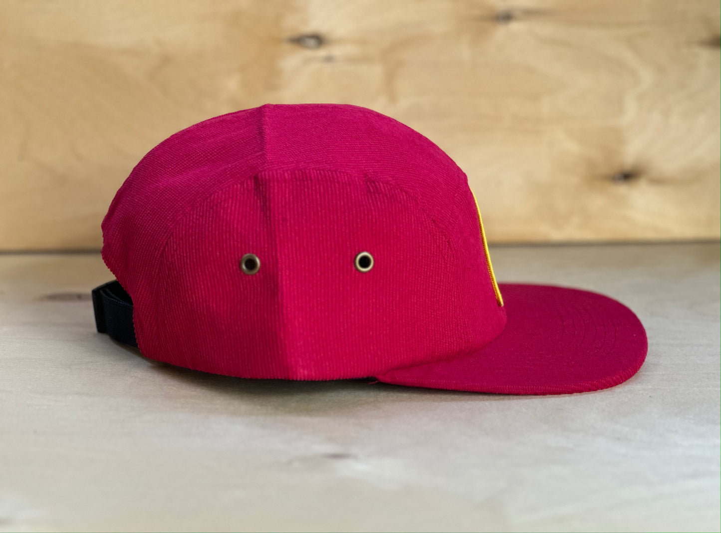 Telluride Colorado Corduroy Camp Hat - Red