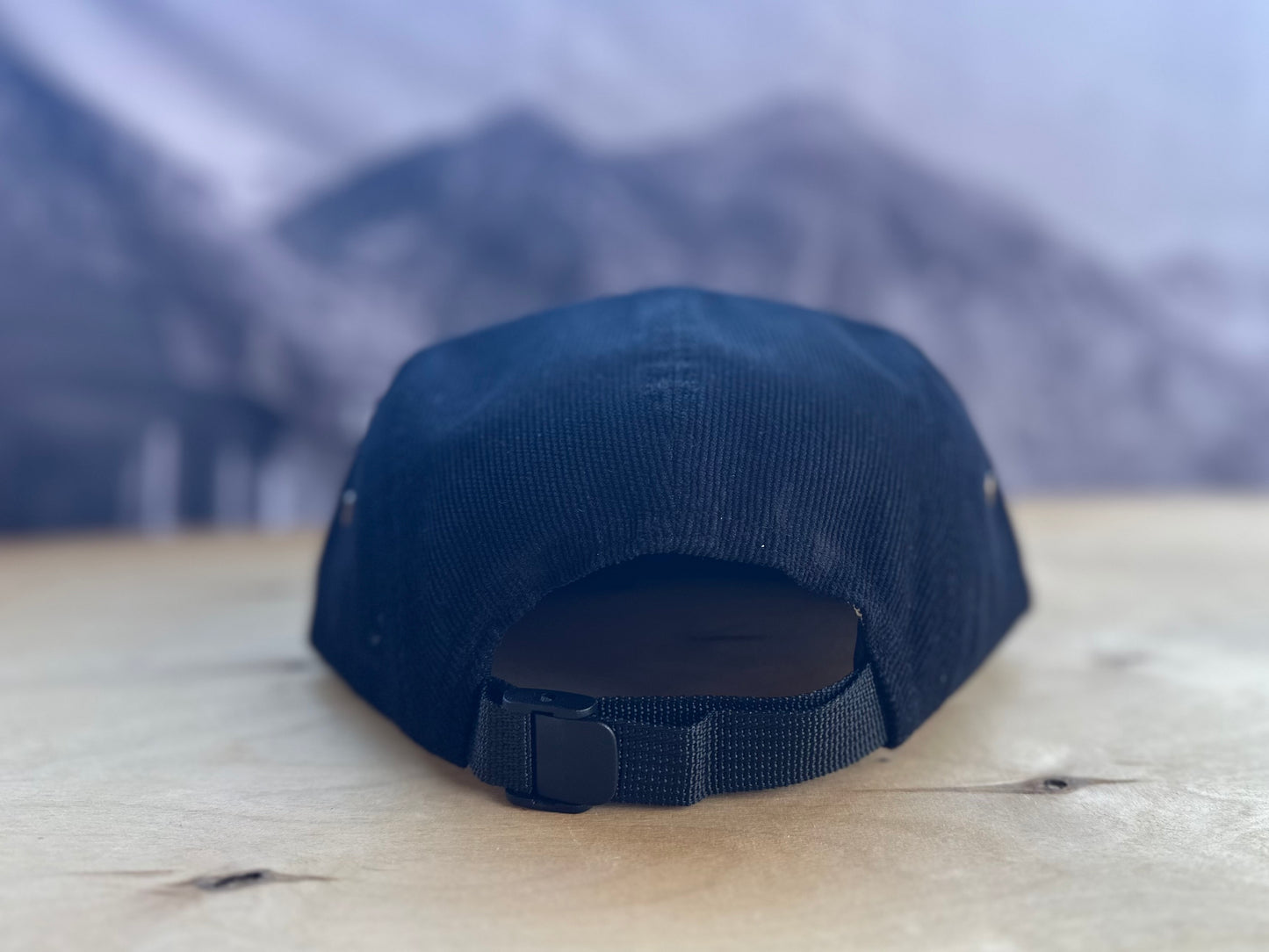 Telluride Lift Ops Corduroy Camp Hat - Black