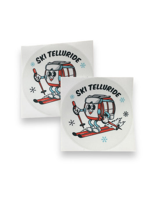 Ski Telluride Gondola Stickers