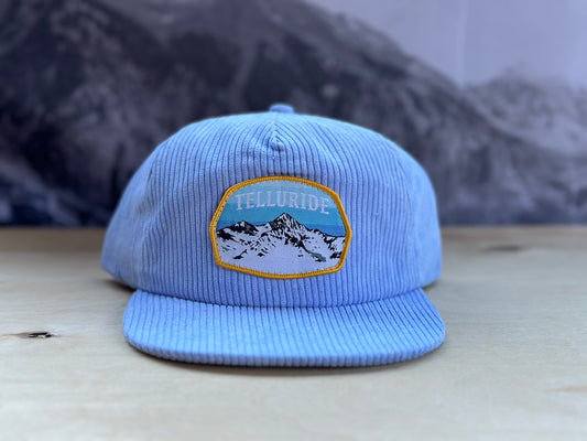 Telluride Wilson Corduroy Hat- Sky Blue
