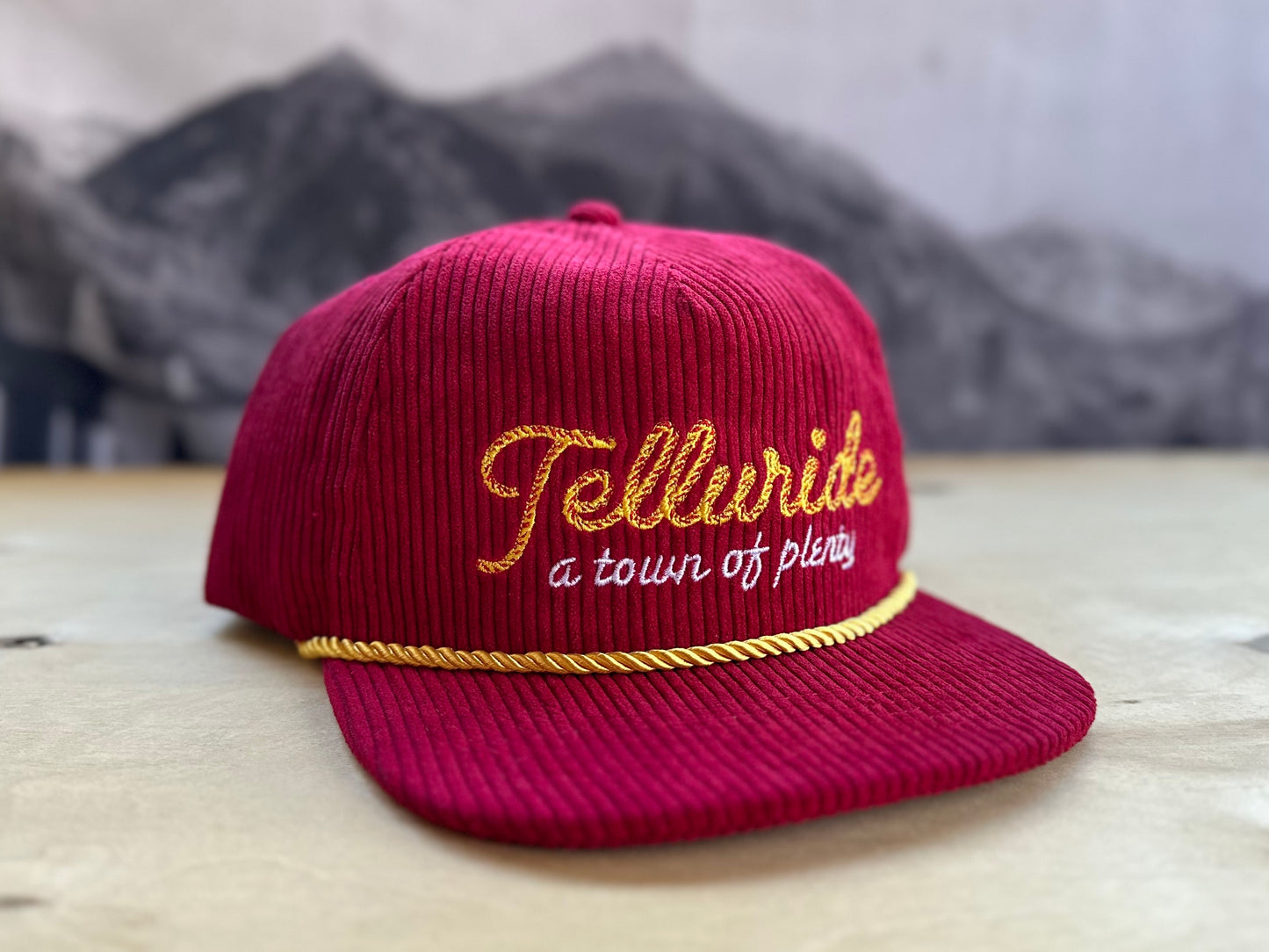 Telluride of Plenty Corduroy Hat - Red