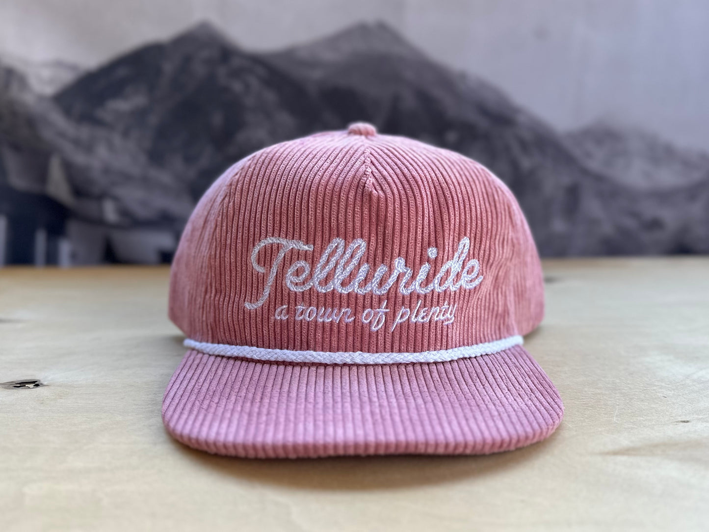 Telluride of Plenty Corduroy Hat - Pink