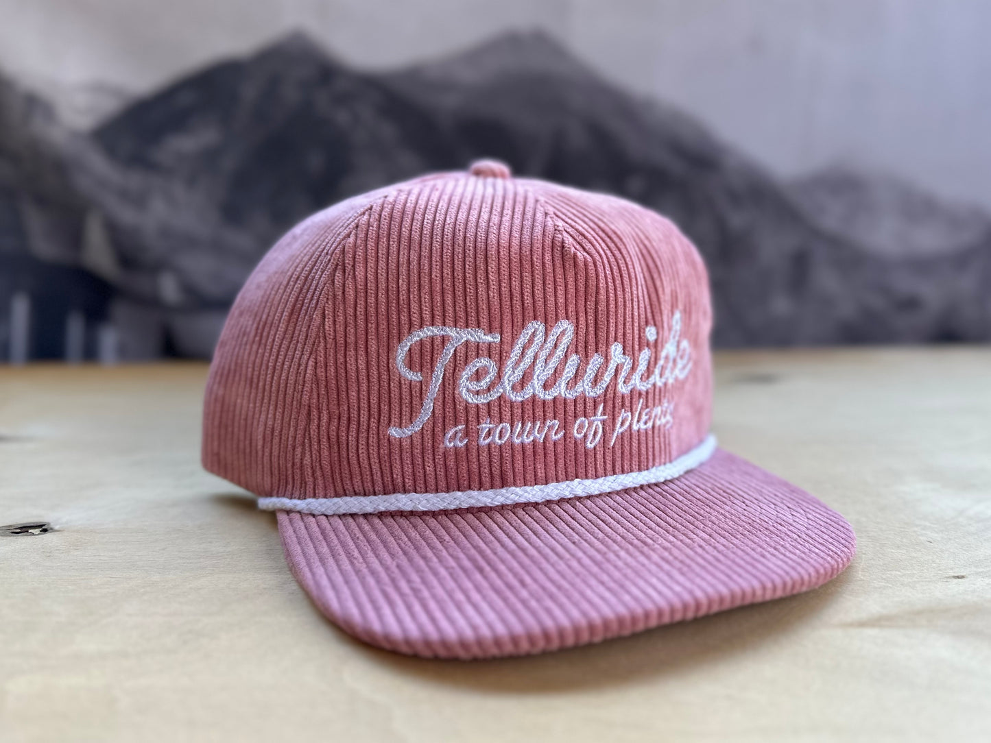 Telluride of Plenty Corduroy Hat - Pink