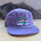 Telluride Snow Rainbow Corduroy Hat - Purple