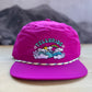 Telluride Snow Rainbow Nylon Hat - Hot Pink