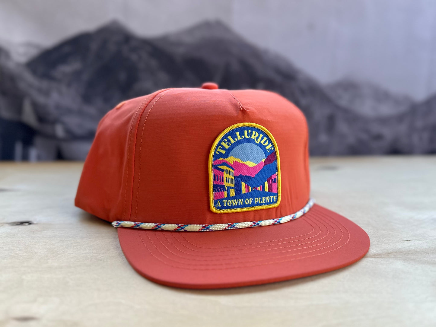 Telluride Alpenglow Nylon Hat - Salmon