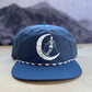 Ski Moon Nylon Hat - Navy