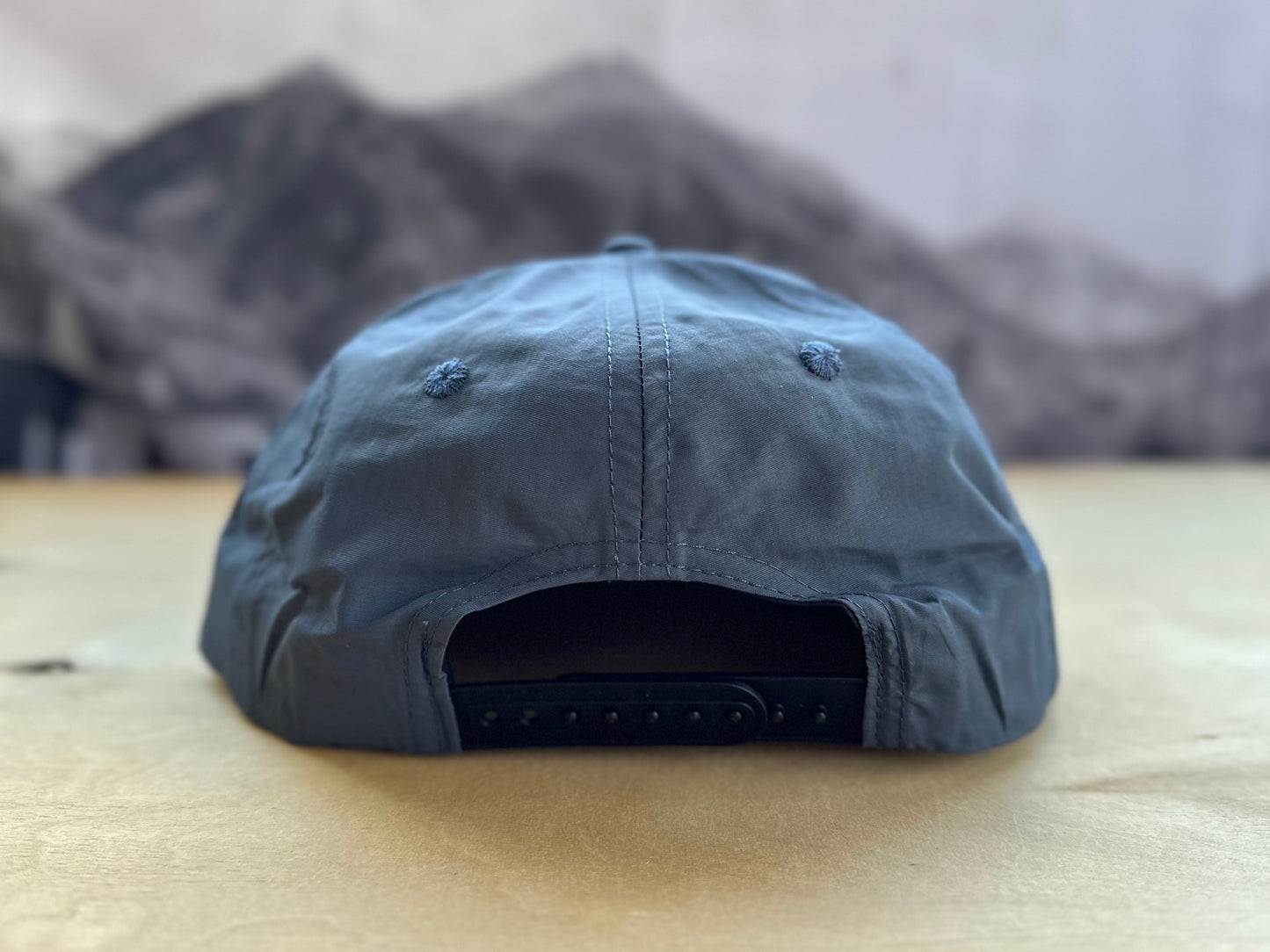 Ski Moon Nylon Hat - Navy