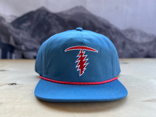 Telluride T Bolt Canvas Hat - Blue