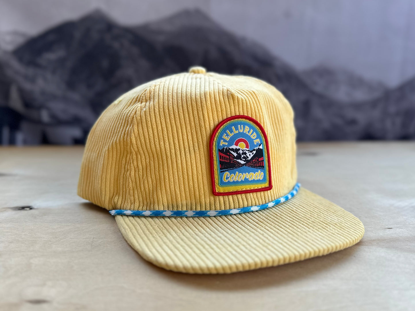 Telluride Town Corduroy Hat - Yellow