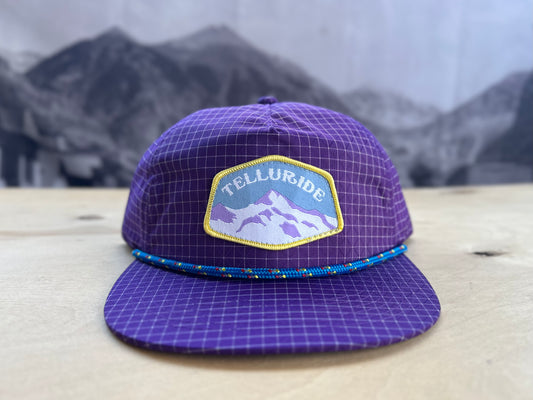 Telluride Wilson Nylon Grid Hat - Purple