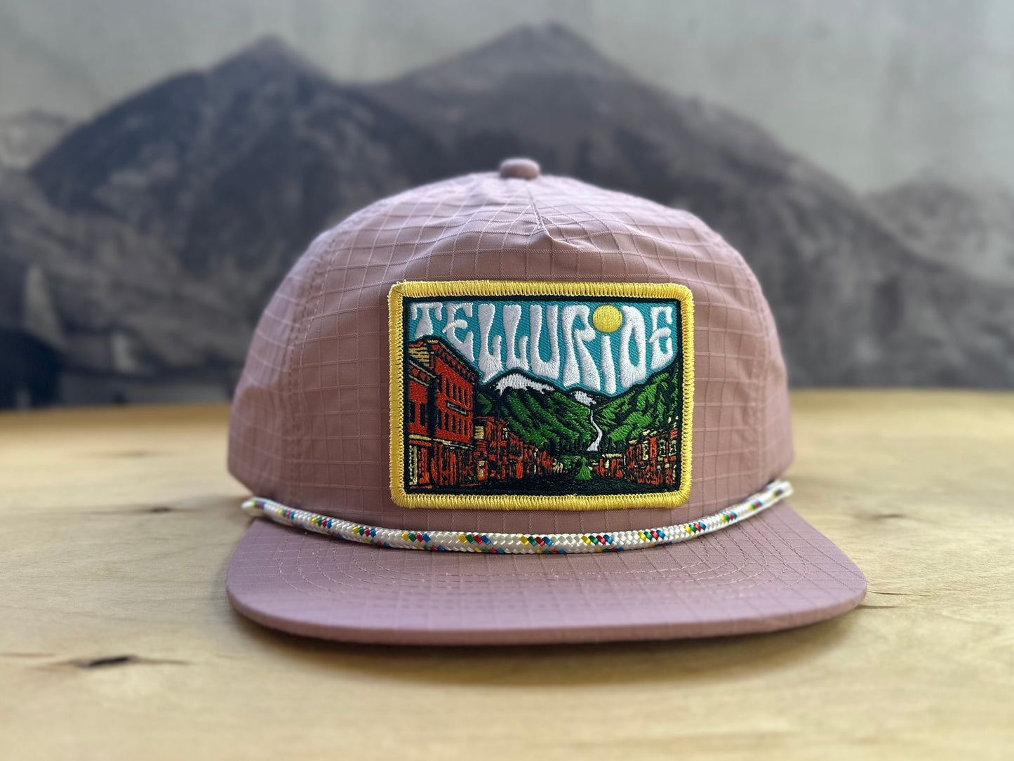 Telluride Sky Ripstop Hat - Mauve