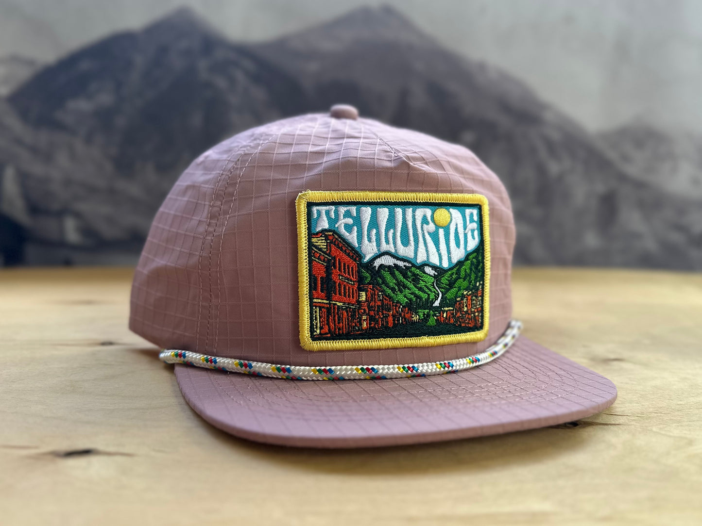 Telluride Sky Ripstop Hat - Mauve