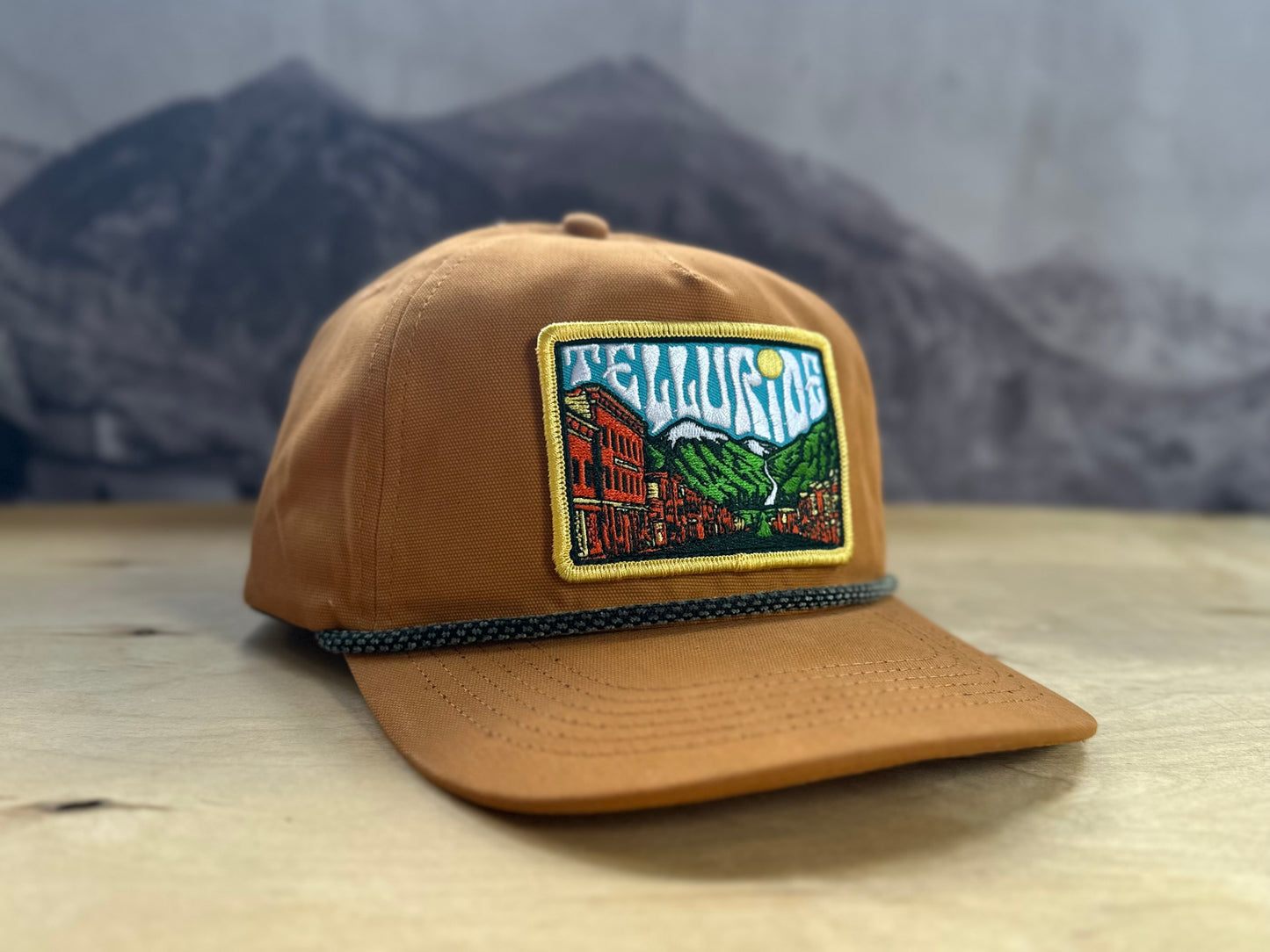 Telluride Sky Canvas Hat - Orange
