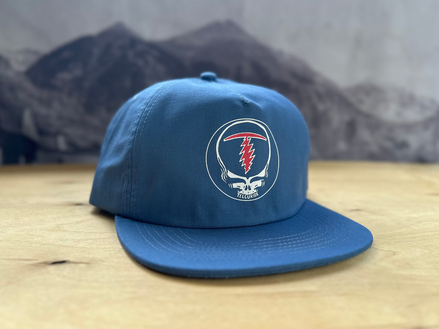 Telluride T Bolt Canvas Hat- Blue