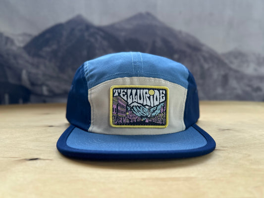 Telluride Canvas Running Hat - Blue Sky