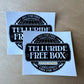 Telluride Free Box Stickers (2)