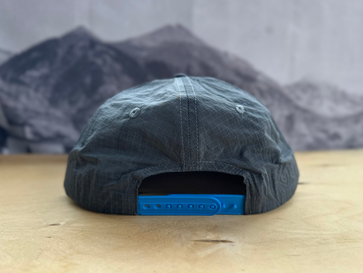 Ski Moon Ripstop Nylon Hat - Gray