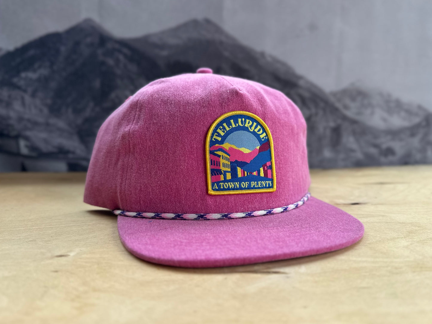 Telluride Alpenglow Washed Cotton Hat - Pink
