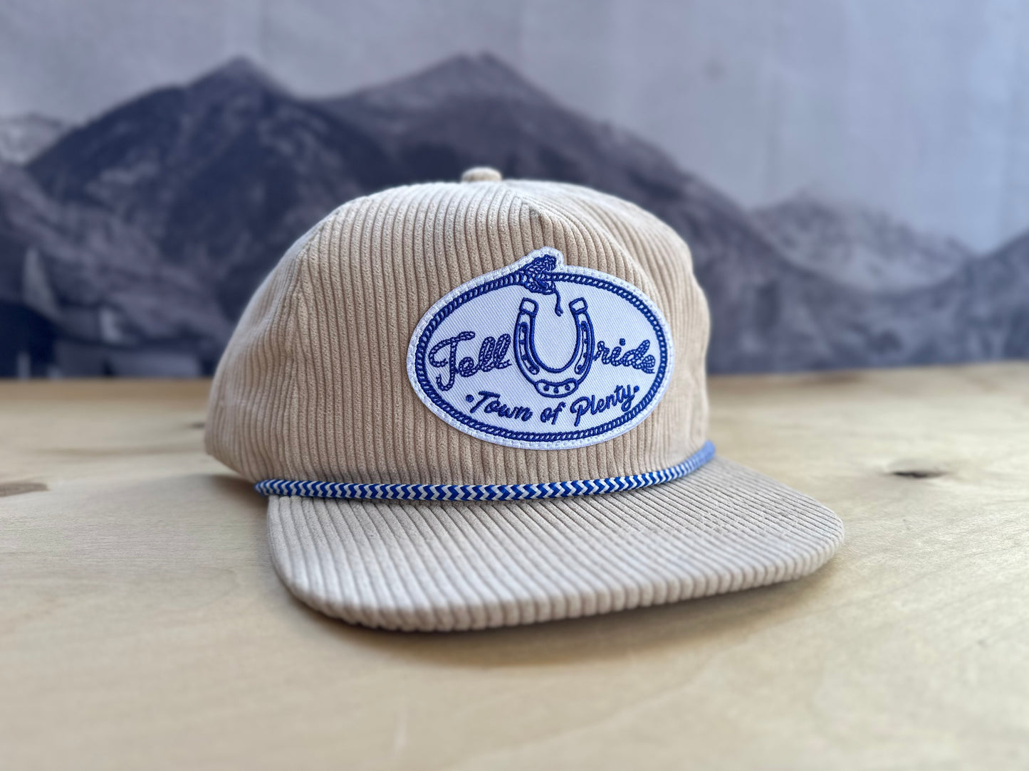 Telluride Lucky Snake Corduroy Hat - Sand