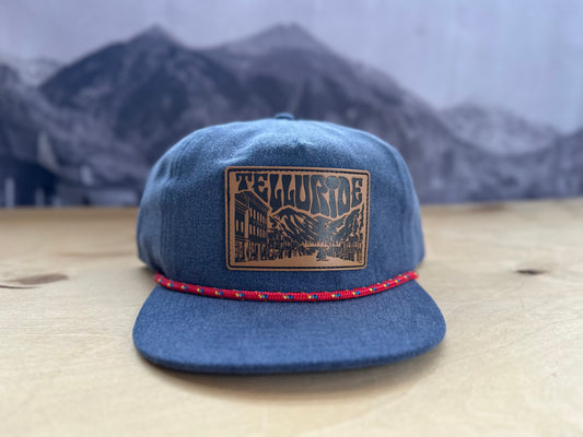 Telluride Sky Washed Cotton Hat - Blue