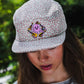 Octopus String Band Camp Hat - Pink Cheetah