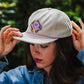Octopus String Band Corduroy Hat - Ivory