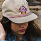 Octopus String Band Corduroy Hat - Ivory