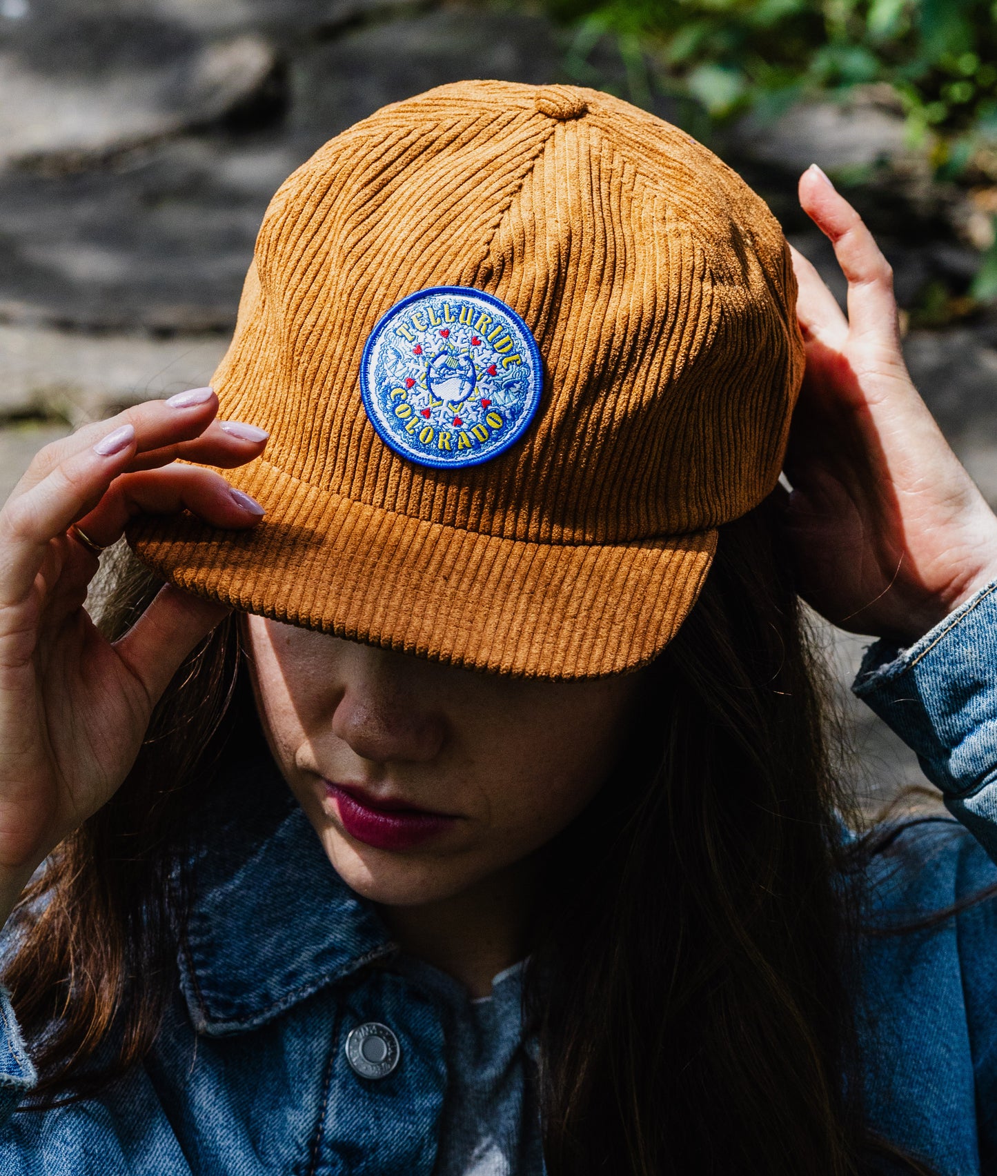 Telluride Ullr Ski Corduroy Hat - Brown