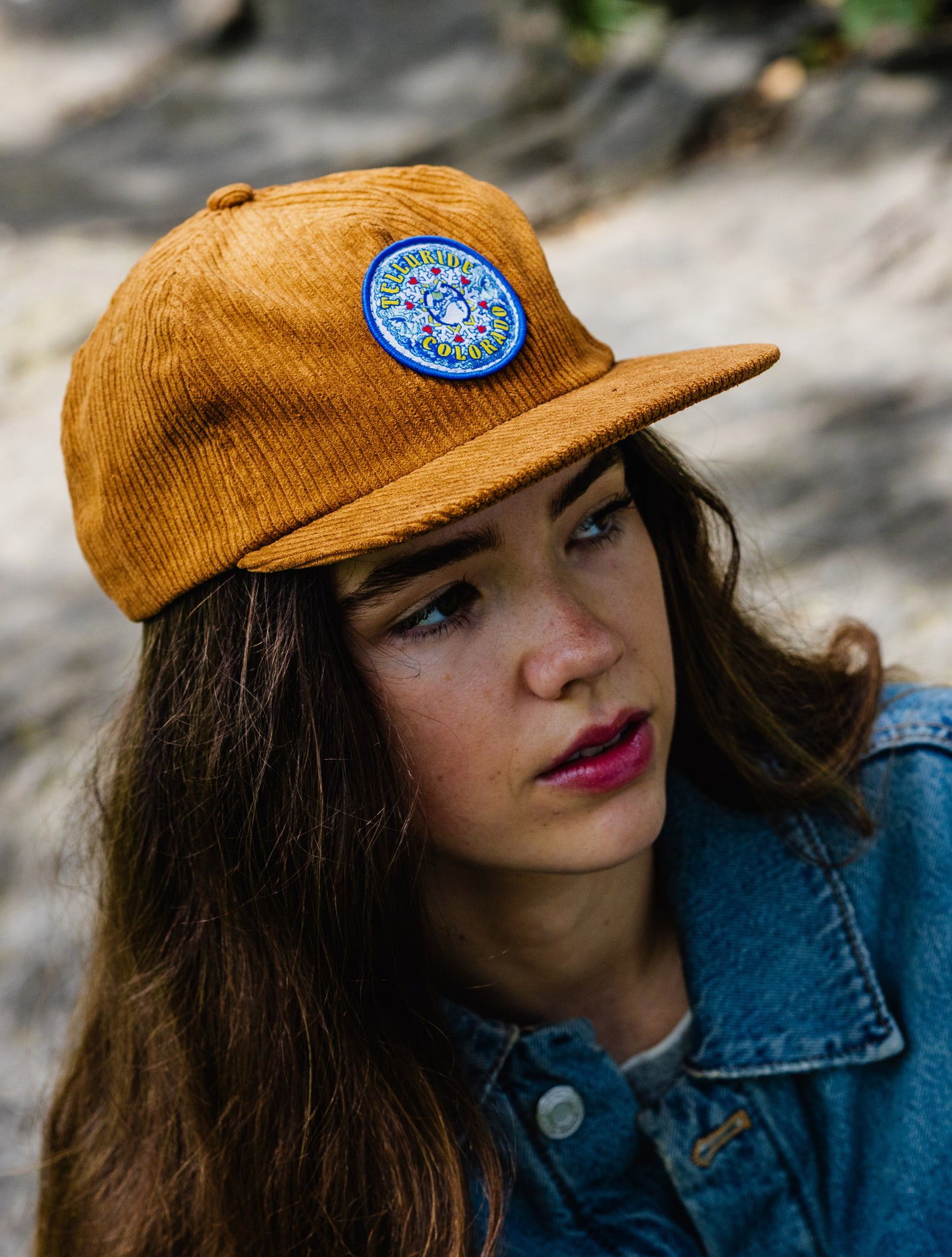 Telluride Ullr Ski Corduroy Hat - Brown