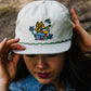 Banjo Fox Ripstop Cotton Hat - White