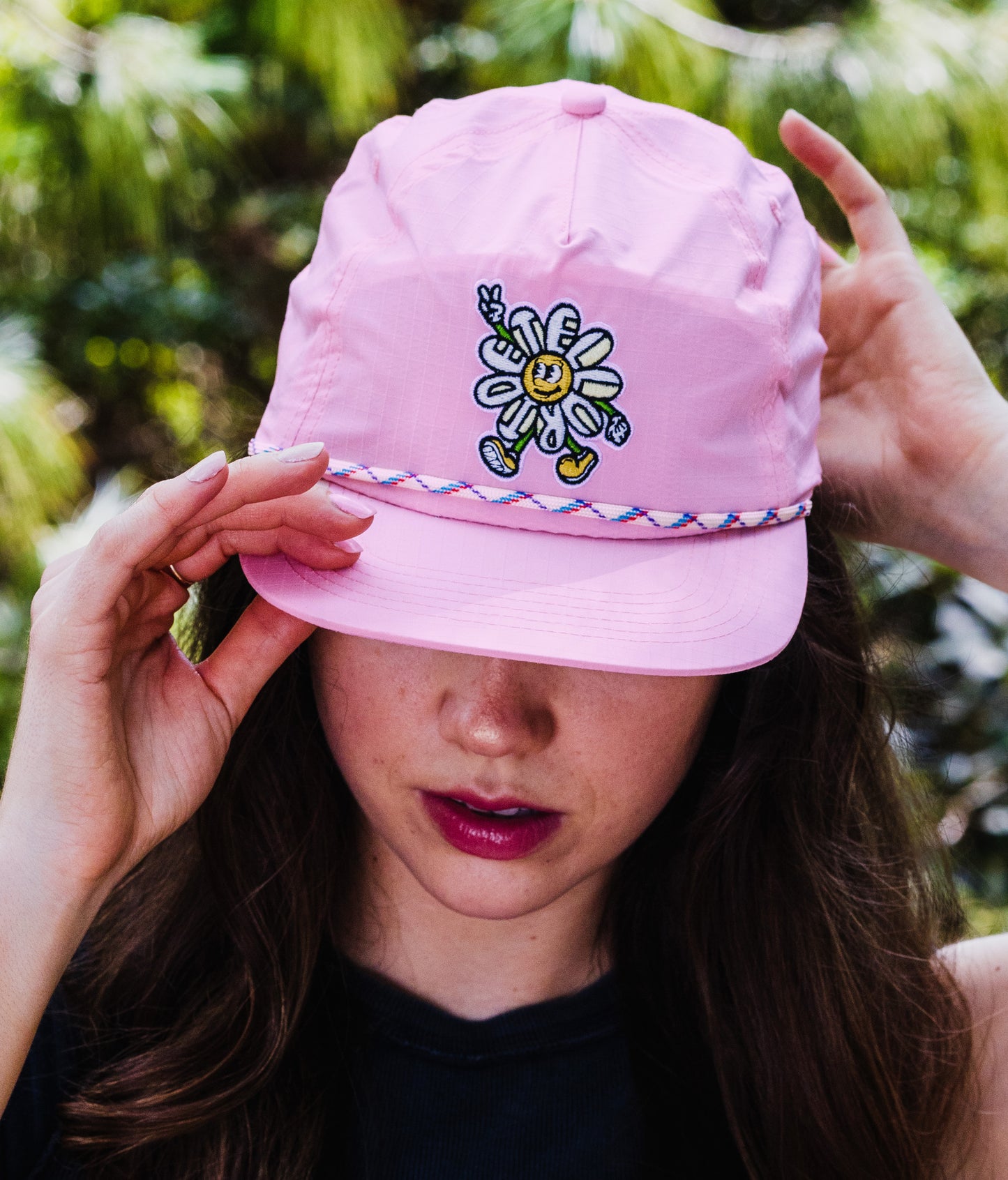 Daisy Dude Ripstop Hat - Pink