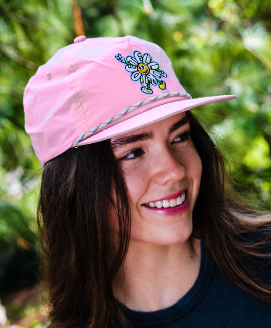 Daisy Dude Ripstop Hat - Pink
