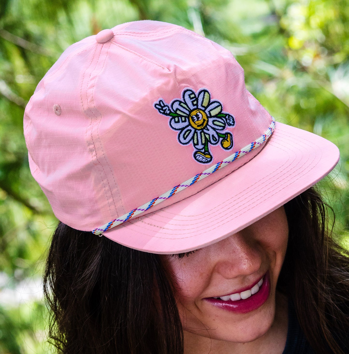 Daisy Dude Ripstop Hat - Pink