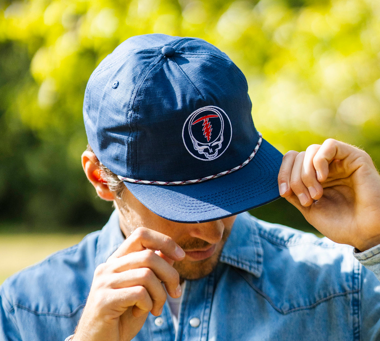 Telluride T Bolt Ripstop Hat- Navy