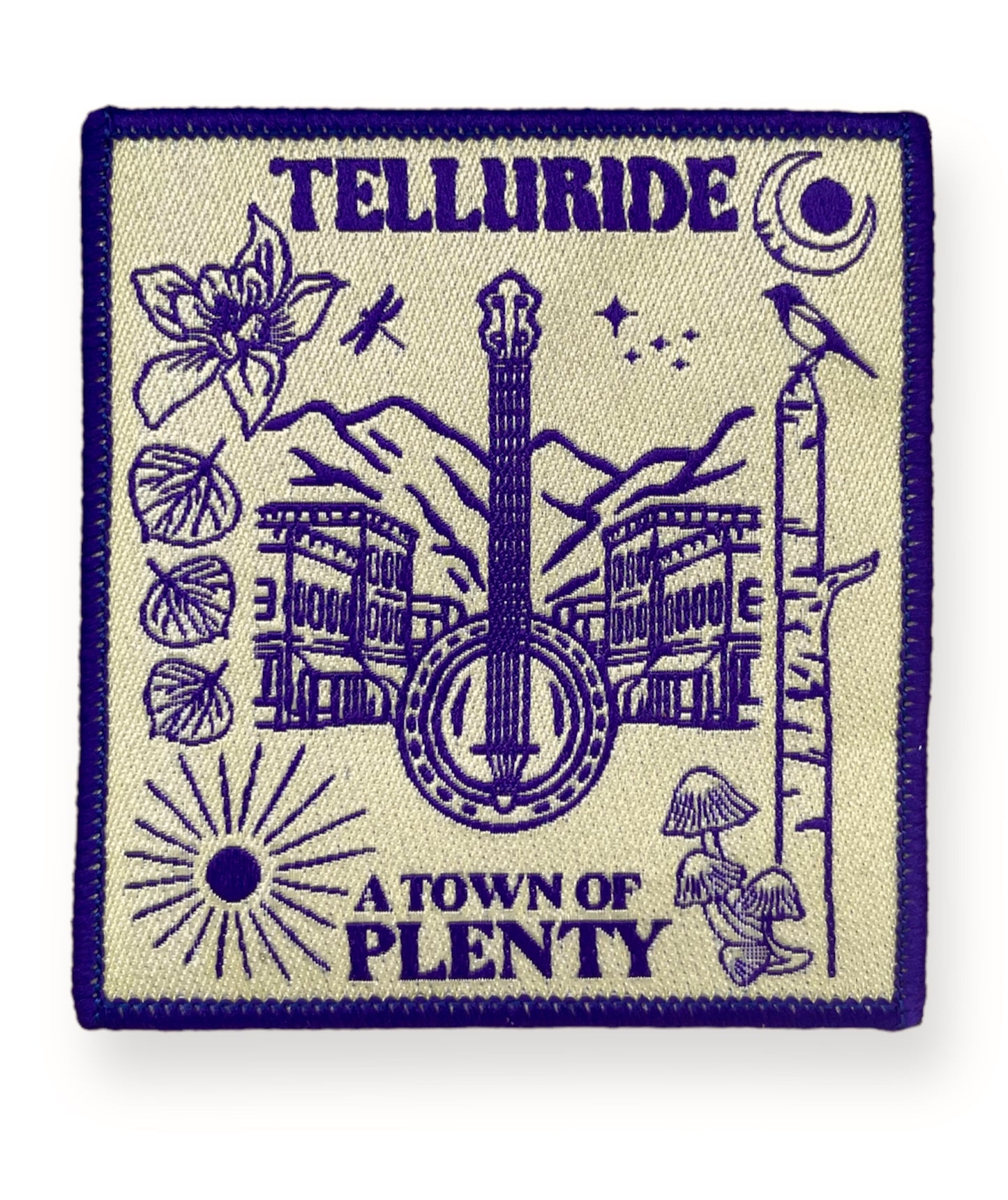 Telluride Banjo Town of Plenty Patch