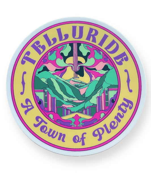Telluride Funky Town Stickers (2)