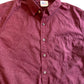 Bluegrass Topography Button Down Shirt Red
