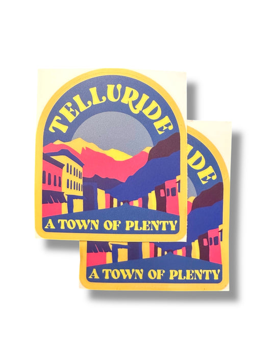 Telluride Alpenglow Stickers (2)
