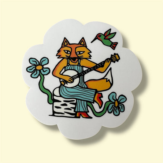 Banjo Fox Stickers (2)
