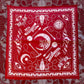 Telluride Cowboy Moon Bandana - Red