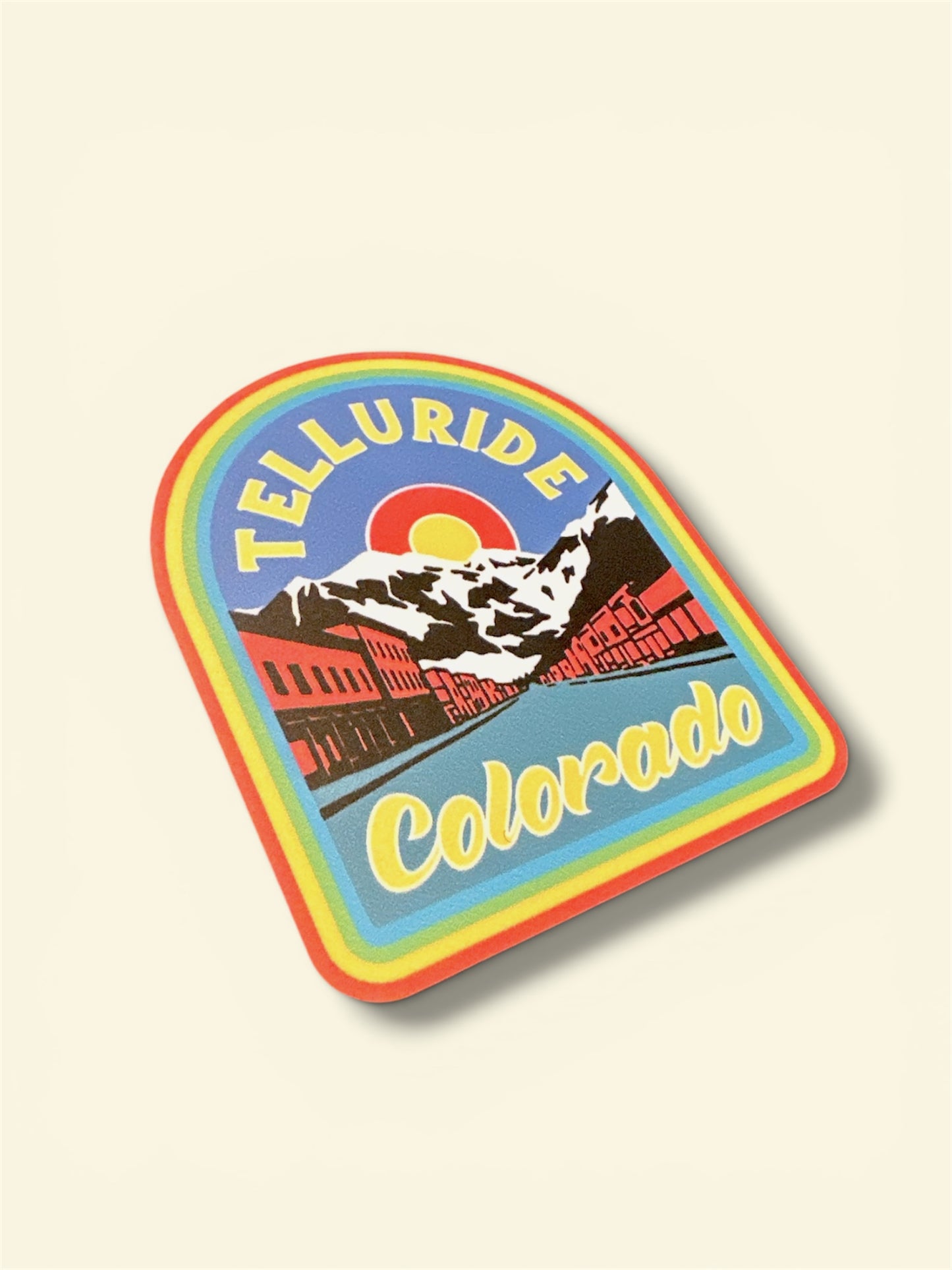 Telluride Rainbow Town Sticker (2)