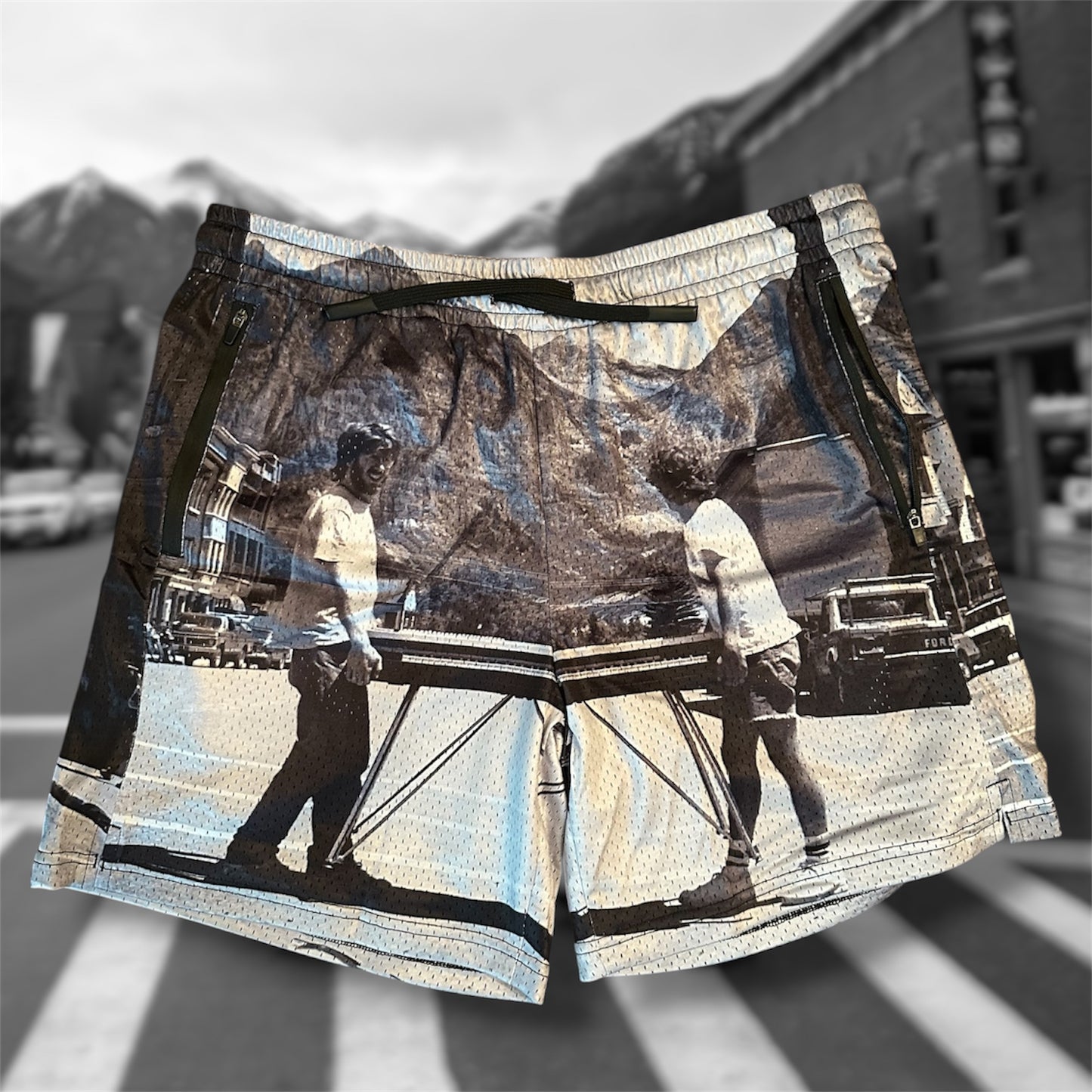 Telluride Colorado 88 Mesh Gym Shorts