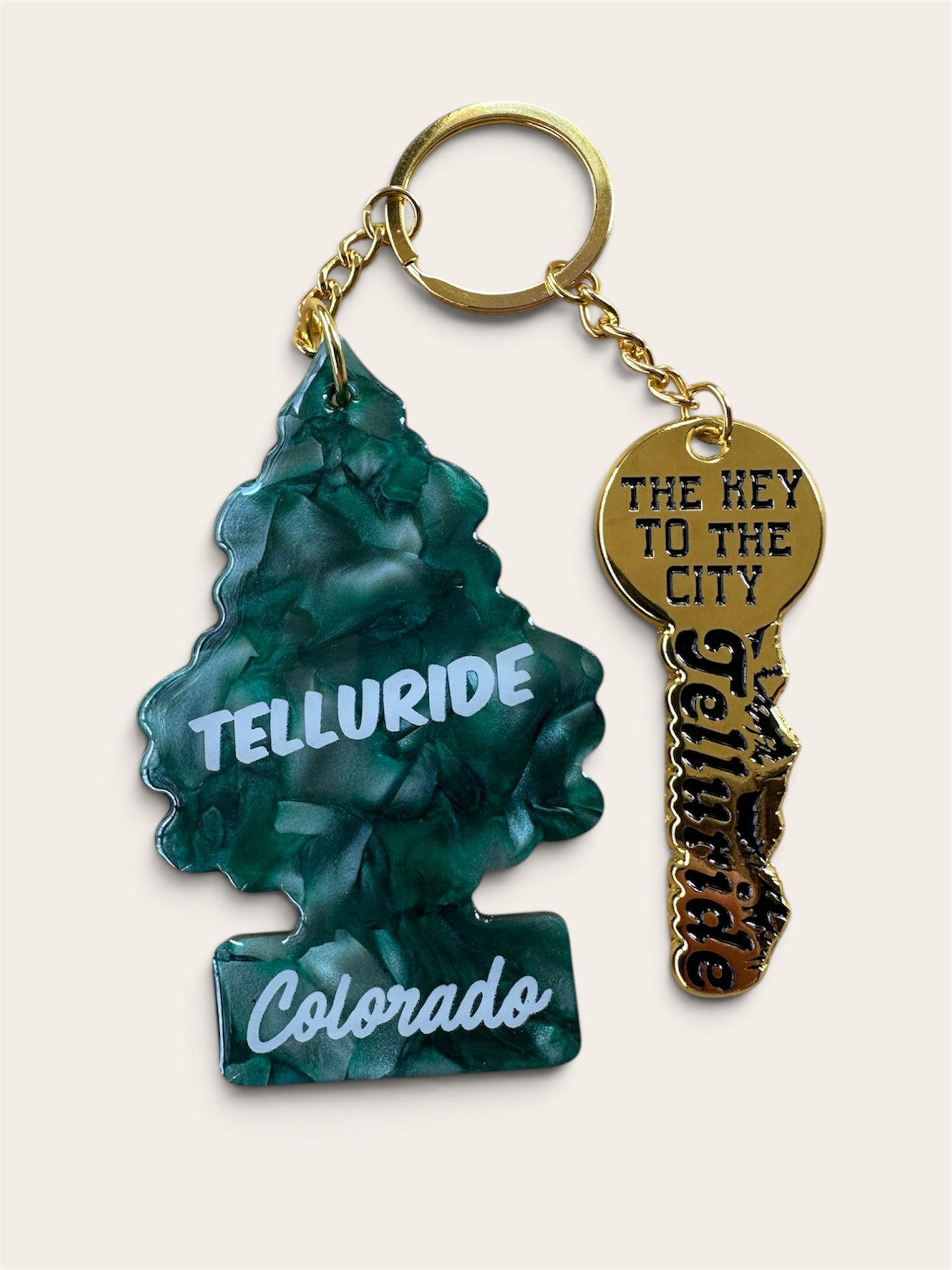 Telluride Key Chain key to the city