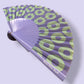 Donut Hand Fan Violet + Green