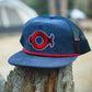 Donut Fish Corduroy Mesh Trucker Hat