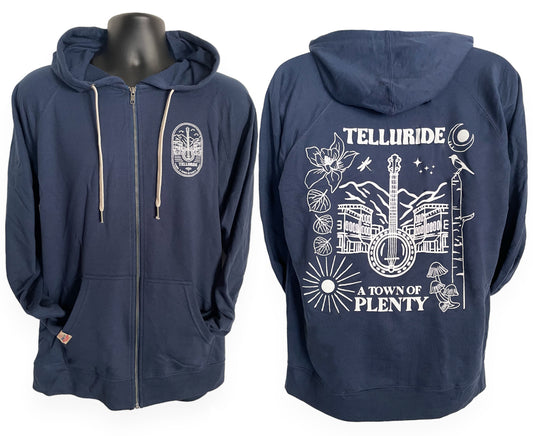 Telluride Banjo Zip-Up Hoodie